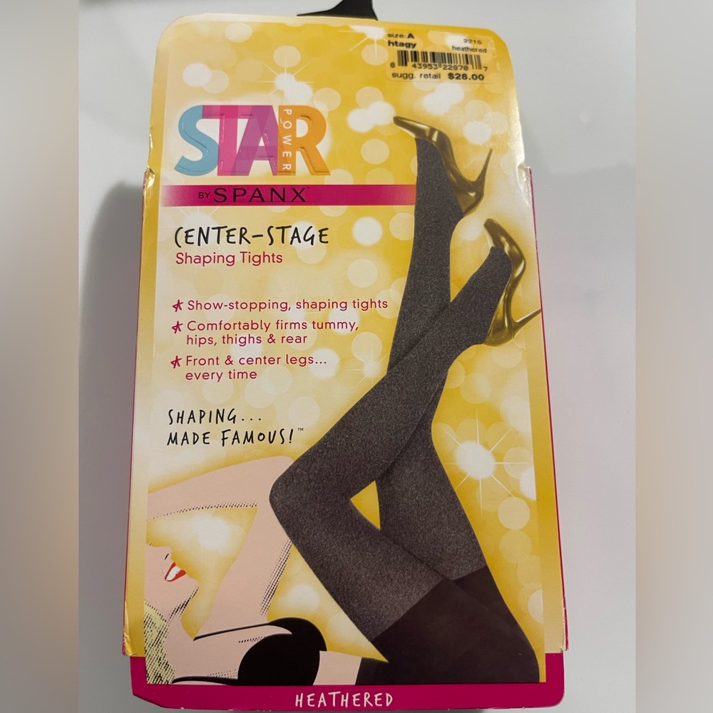 Star Power by Spanx Center Stage Shaping Tights